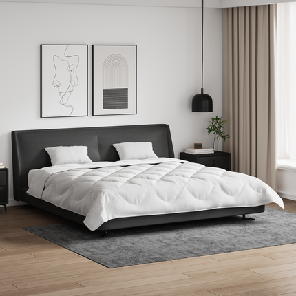 Duntäcke med kudde 3 st Vit Mikrofiber