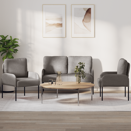 Soffgrupper 3 st Taupe Plywood