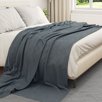 Filtar 24 st Mörkgrå 270 x 240 cm 21.77 Fleece