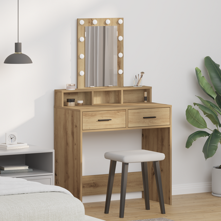 Smyckebord Brun 79 x 41 x 140 cm Konstruerat trä