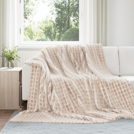 Filtar 6 st Beige 240 x 220 cm 8.24 Fleece
