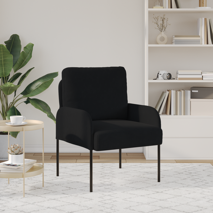 Soffor med kudde 55cm Svart Plywood