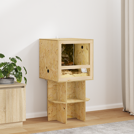 Terrarium Brun 50 x 50 x 100 cm OSB