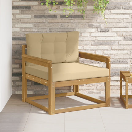 Utomhus Mellansoffa Polyester Vit