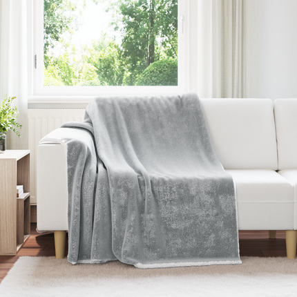 Kastfilt Grå 150 x 200 cm 1.64 Fleece