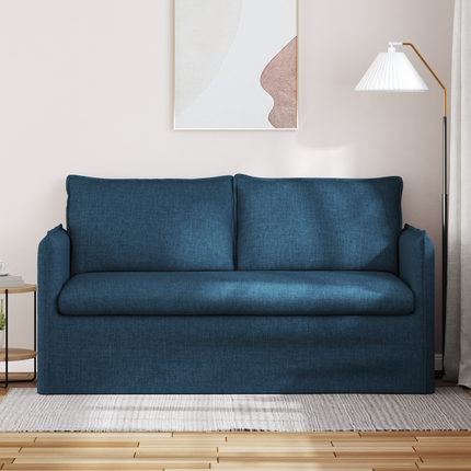 Soffa Blå 156 x 82 x 85 cm tyg