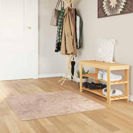 Mattlöpare MARSA Sand 100 x 100 cm Polyester och PVC