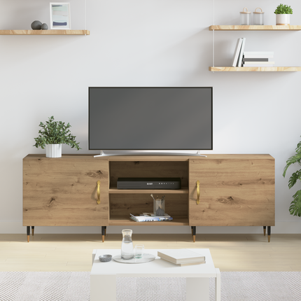 TV-skåp 150 x 30 x 50 cm artisan ek Konstruerat trä