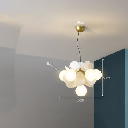 Nordic Chandelier Modern Minimalist Living Room Bedroom Lighting