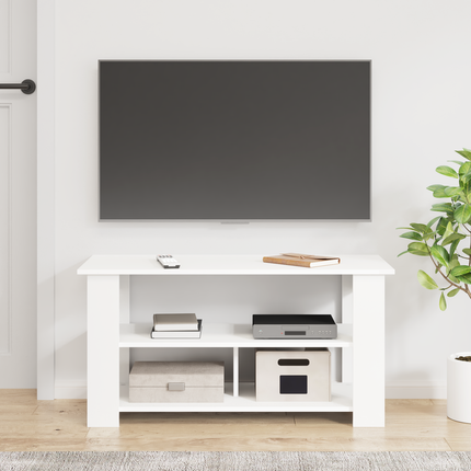 TV-ställ Vit 100 x 40 x 50 cm