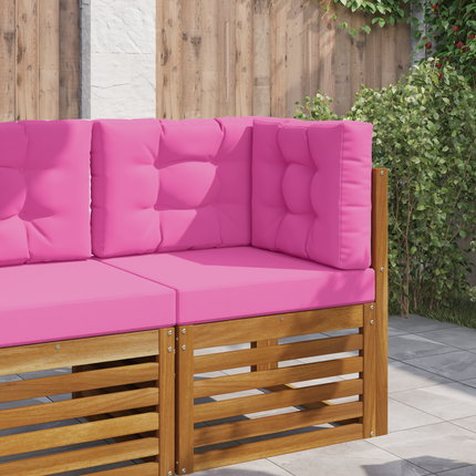 Utomhus Soffa Kudde Polyester Rosa 60 x 60 x 8 cm