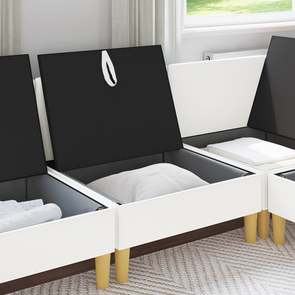 Soffa med förvaring Tyg