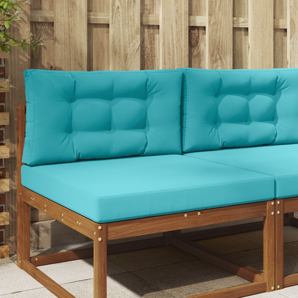 Utomhus Soffa Kudde Polyester Turkos 80 x 80 x 8 cm