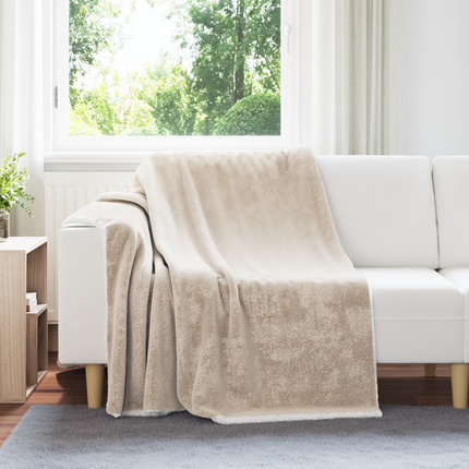 Kastfilt Beige 150 x 200 cm 1.64 Fleece