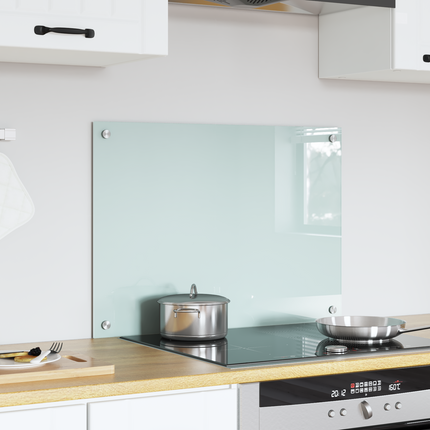 Köksskydd Mjölk 70 x 50 cm härdat glas