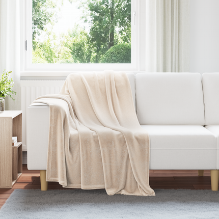 Filtar 6 st Beige 130 x 150 cm 2.98 Fleece