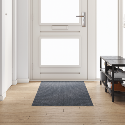 Matta-runner Grå 80 x 250 cm tyg