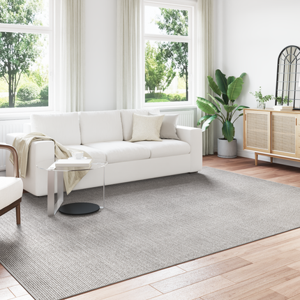 Områdesmattor LUGO Krämfärgad och grå 240 x 340 cm Polyester