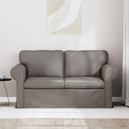 Soffa Taupe 155 x 82 x 80 cm tyg