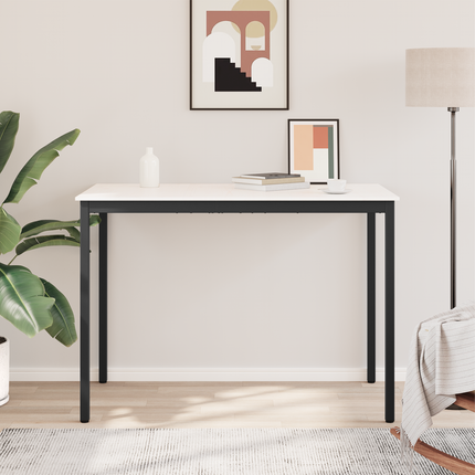 Barbord Vit 150 x 80 x 105 cm Massiv furu