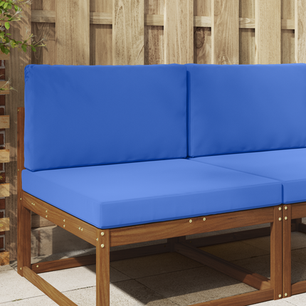 Utomhus Soffa Kudde Polyester Kungsblå 80 x 80 x 8 cm