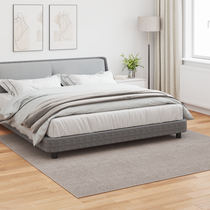 Områdesmattor LUGO Kräm och Taupe 240 x 240 cm Polyester