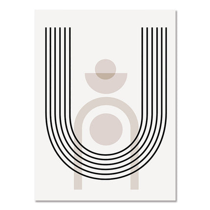 Abstract Bohemian Art Poster Ins Style Living Room Airbrushed Painting For Decoration