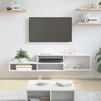 VäggTV-stativ 150x25x28,5cm Konstruerat trä