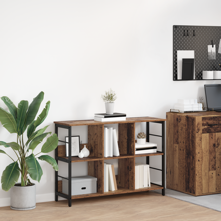 Hyllsystem 6 nivåer 102 x 32 x 72,5 cm Konstruerat trä