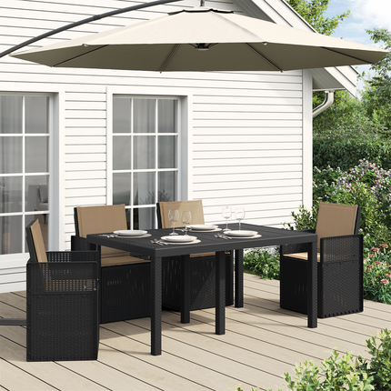 Sitt- och Ryggkuddar Polyester Taupe 47 x 45 x 2 cm