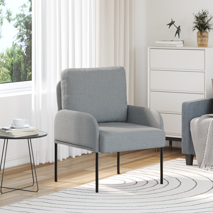 Soffor med kudde 55cm Ljusgrå Plywood