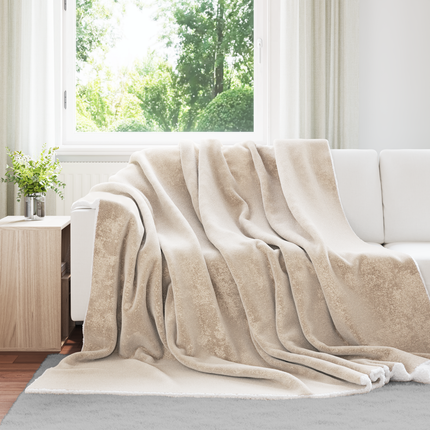 Kastfilt Beige 240 x 270 cm 3.17 Fleece