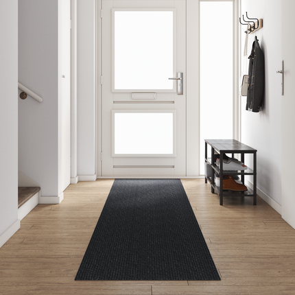 Matta-runner Antracit 80 x 500 cm tyg