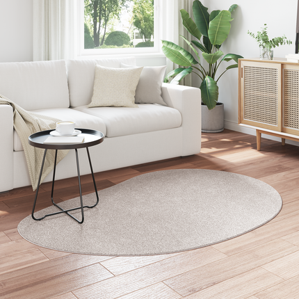 Områdesmattor HUARTE Sand 120 x 170 cm Polyester