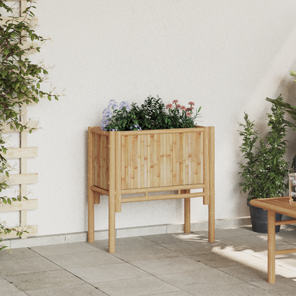 Höjd bädd Brun 70 x 35 x 70 cm Bambu