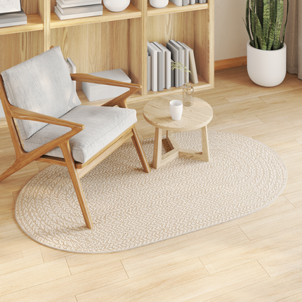 Matta ZIZUR Kräm 150 x 80 cm Polypropylen