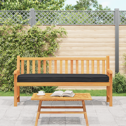 Pallkudde Svart 200 x 40 x 8 cm Oxford Tyg