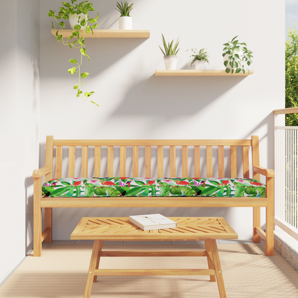 Pallkuddset 2 st Oxford Tyg Tropisk djungel 200 x 40 x 8 cm