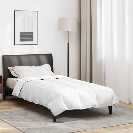 Duntäcke Vit 135 x 220 cm Fjäder