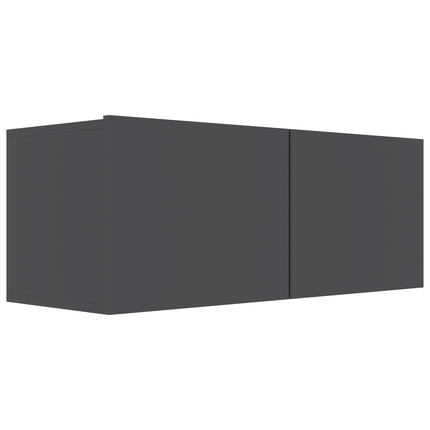 | TV-skåp | Grå 80 x 30 x 30 cm Konstruerat trä