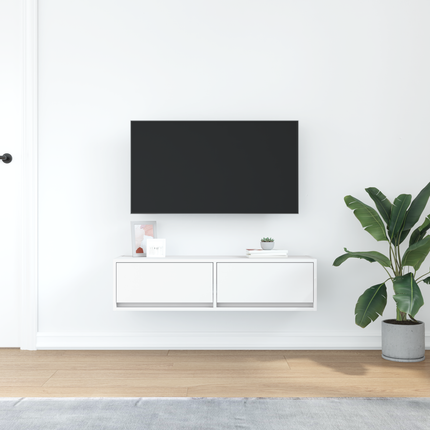 TV-skåp 100 x 31 x 25,5 cm Vit Konstruerat trä