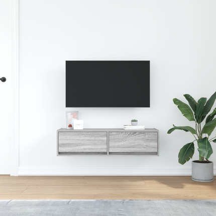 TV-skåp 100 x 31 x 25,5 cm Grå sonoma Konstruerat trä