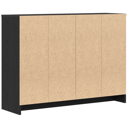 Sideboard Svart 102 x 29,5 x 75 cm Konstruerat trä
