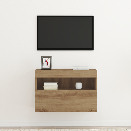 TV Vägghylla 60 x 30 x 40 cm artisan ek Konstruerat trä