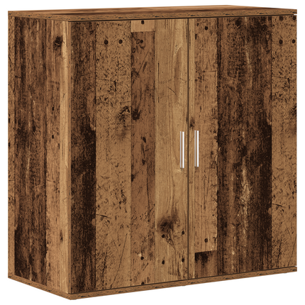Sideboard Gammalt trä 79 x 38 x 80 cm Konstruerat trä