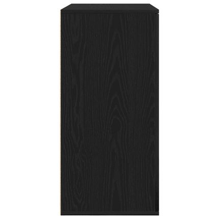Sideboard Svart Ek 79 x 38 x 80 cm Konstruerat trä