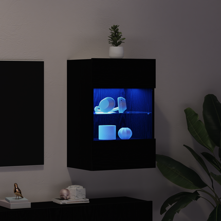 TV-bänkset 40 x 30 x 60,5 cm Svart Konstruerat trä