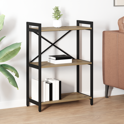 Hyllsystem 60 x 30 x 85 cm Konstruerat trä Artisan Ek