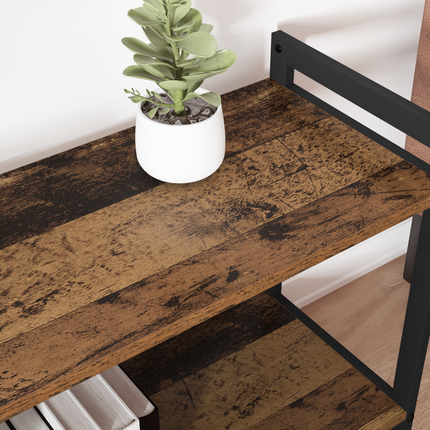 Hyllsystem 80 x 30 x 50 cm Konstruerat trä Gammalt trä