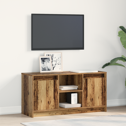 TV Enheter 100 x 34 x 50 cm Brun Konstruerat trä